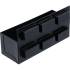 Bacs de Rangement Magnétiques 210 mm - Plastique, Lot Pratique - Organisation et Gain de Place - D-Work