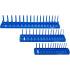 Support pour Douilles 3 pcs - Organisation et Accessibilité Optimale - Plastique, Pro - D-Work