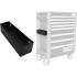 Tablette pour Servante d Atelier PROFI - 83 x 78 x 301 mm - Acier Robuste - Support Pratique et Résistant - D-Work