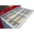 Séparateurs de Tiroirs pour Servante d Atelier - Lot de 6 - Dimensions 59x5,9x4,7 cm - Organisation et Gain de Place - BGS