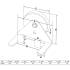 Support Magnétique pour Pistolet à Peinture et Vernis - 10,4x8,7x13,2 cm - Fixation Stable et Pratique - BGS