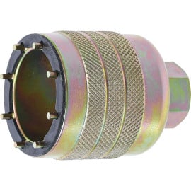 Clé à Capots de Fourche pour Fourches Öhlins Ducati - 7,8 x 7,3 x 12,5 cm - Acier Robuste - Montage Précis et Durable - D-Work