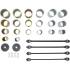 Kit Montage et Démontage Silent-Bloc et Roulements - 26 pcs avec 4 Broches - Outils Précis et Complets pour Réparations - D-Work