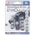 Jeu d'Embouts Douilles 6,35 mm (1/4") de 5/6/7/8/9/10/12/13 mm - 8 pcs - Polyvalent et Pratique pour Bricolage - D-Work