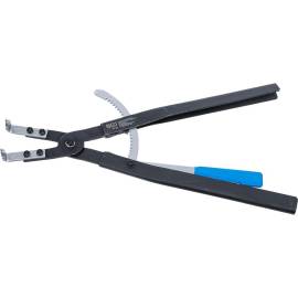 Pince pour Circlips Coudée 500 mm - Circlips Intérieurs - Précision et Robustesse - BGS