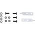Paire de Pointes de Rechange Droites - Vis Incluses - Compatible Art. 6736/6737 - Remplacement Facile et Fiable - D-Work