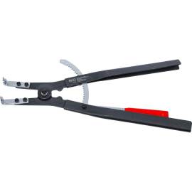 Pince pour Circlips Coudée 500 mm - Circlips Extérieurs - Précision et Robustesse, Acier, Zones Difficiles - D-Work