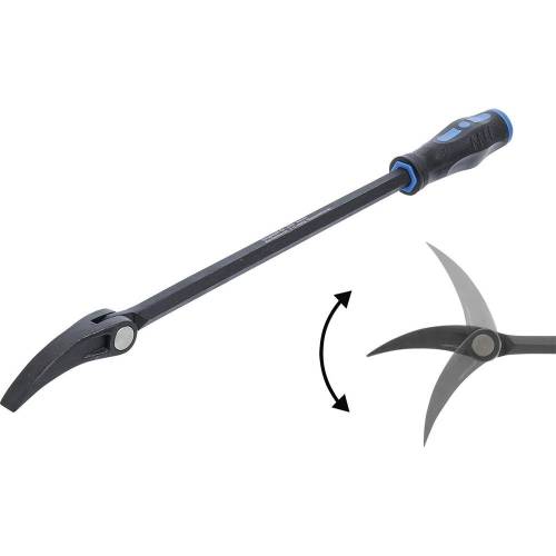 Pied de Biche Articulé 385 mm - Acier Robuste - Levier Puissant et Précis - BGS