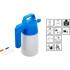 Flacon Pulvérisateur de Mousse à Pompe 1,5 L - Plastique Résistant, Pratique et Ergonomique - BGS