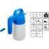 Flacon Pulvérisateur à Pompe 1,5 L - Plastique Résistant, Usage Pratique, Pro - D-Work