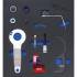 Insert de Servante d’Atelier 2/3 - Jeu d’Outils Réglage Moteur BMW MINI 1.5 2.0L Diesel - Précision et Fiabilité - BGS