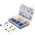 Assortiment de Vis, Écrous et Capuchons 400 pcs - Fixation Complète et Polyvalente, Acier, Pro - D-Work