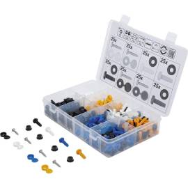 Assortiment de Vis, Écrous et Capuchons 400 pièces - - Fixation Complète et Polyvalente - BGS