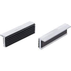 Mors de Protection pour Étau 2 Pièces - Aluminium, Largeur 100 mm - Protection et Préservation de l Étau - BGS
