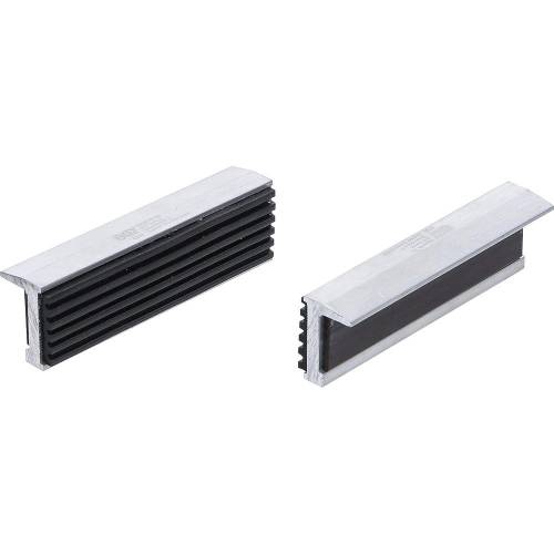 Mors de Protection pour Étau 2 pcs - Aluminium, l. 100 mm - Protection et Préservation de l Étau - D-Work