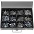 Assortiment de Vis, Écrous et Capuchons 400 pièces - - Fixation Complète et Polyvalente - BGS