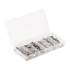 Assortiment de Vis, Écrous et Capuchons 400 pcs - Fixation Complète et Polyvalente, Acier, Pro - D-Work