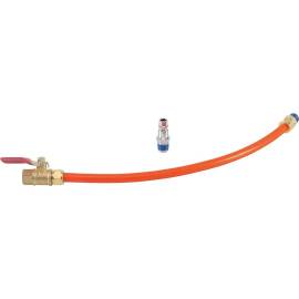 Tuyau de Rechange avec Soupape - 0,09 x 0,036 x 0,425 m - Remplacement Fiable et Pratique - D-Work