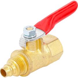 Valve 1/4 de Tour - 42 x 20 x 128 mm - Contrôle Précis et Fiable - D-Work
