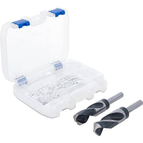 Jeu de Mèches HSS 26-28 mm - 2 Pièces - Acier Haute Vitesse - Perçage Précis et Durable - BGS