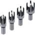 Forets de Trou de Goujon 6-8-10-13 mm - 4 pcs - Acier Haute Qualité - Perçage Précis et Durable - D-Work