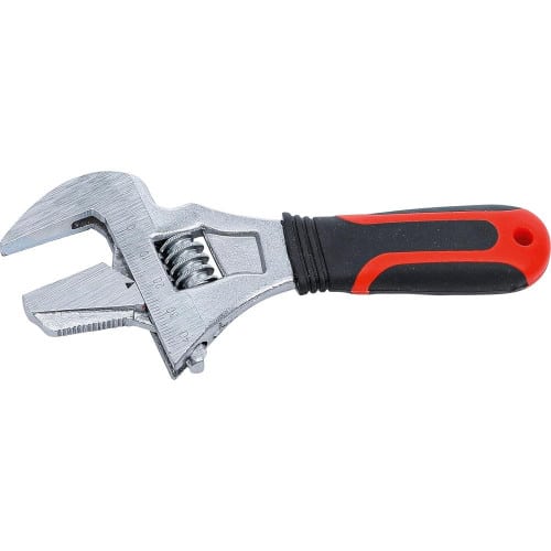 Clé à Molette 38 mm - Poignée Plastique - Ajustable et Pratique pour Bricolage, Acier - D-Work