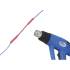 Boîte de Gaines Thermorétractables 10 m Ø 2,5 mm - Rouge, Protection et Isolation Électrique - BGS