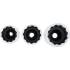 Jeu de Douilles pour Bougies d'Allumage 3 pcs - 14, 16, 18 mm, Transmission Carré 10 mm - Précision et Durabilité - D-Work
