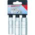 Jeu de Douilles pour Bougies d'Allumage 3 pcs - 14, 16, 18 mm, Transmission Carré 10 mm - Précision et Durabilité - D-Work