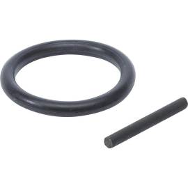 Jeu de Joints Toriques et Goupilles de Blocage 20 mm - 17 à 48 mm - Acier et Caoutchouc - Fixation et Étanchéité Fiables - BGS