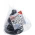 Jeu d'Entonnoirs de Remplissage d'Huile 3 pcs D.135 mm - Buse et Tuyau Flexibles - Pratique et Polyvalent - D-Work