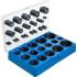 Jeu de Joints Toriques et Goupilles de Blocage 25 mm à 95 mm - 2.13/16 à 4 - Assortiment Pratique et Polyvalent - BGS
