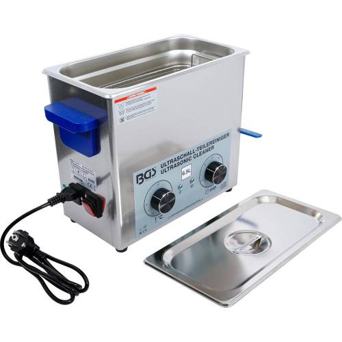 Bac à Ultrason 6,5 L - Nettoyage Précis et Efficace - Acier, Pro - D-Work