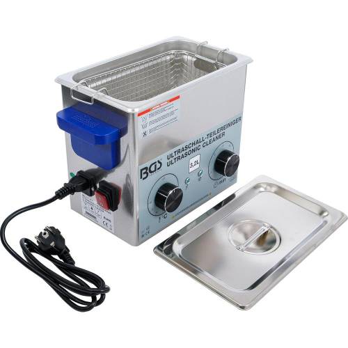 Bac à Ultrason 3,2 L - Capacité Spacieuse, Nettoyage Précis - BGS