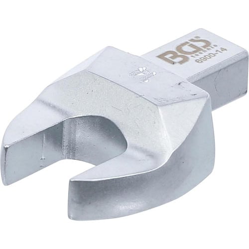 Clé Plate 14 mm - Empreinte 9 x 12 mm - Acier Résistant - Précision et Durabilité, Pro - D-Work