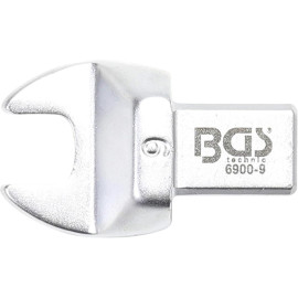 Clé Plate 9 mm - Empreinte 9x12 mm - Acier Résistant - Précision et Durabilité - BGS