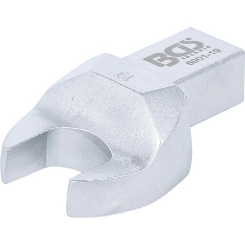 Clé Plate 19 mm - Empreinte 14x18 mm - Acier Résistant - Précision et Durabilité - BGS