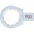Clé Annulaire 21 mm - Empreinte 9x12 mm - Acier Résistant - Précision et Durabilité - BGS