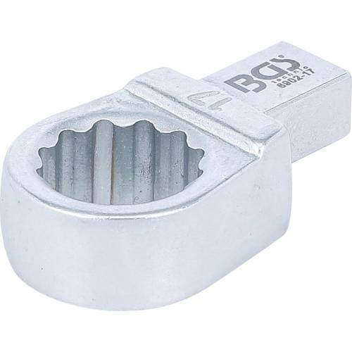 Clé Annulaire 17 mm - Empreinte 9x12 mm - Acier Résistant - Précision et Durabilité - BGS