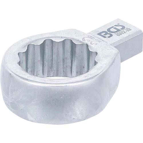 Clé Annulaire 22 mm - Empreinte 9x12 mm - Acier Résistant - Précision et Durabilité - BGS