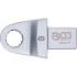 Clé Annulaire 8 mm - Empreinte 9x12 mm - Acier Résistant - Précision et Durabilité - BGS