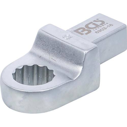 Clé Annulaire 16 mm - Empreinte 14x18 mm - Acier Résistant - Précision et Durabilité - BGS