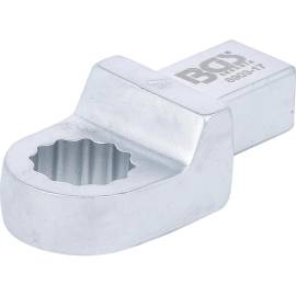 Clé Annulaire 17 mm - Empreinte 14x18 mm - Acier Résistant - Précision et Durabilité - BGS
