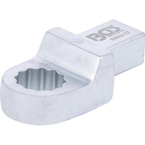Clé Annulaire 17 mm - Empreinte 14x18 mm - Acier Résistant - Précision et Durabilité - BGS