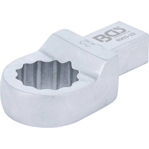 Clé Annulaire 22 mm - Empreinte 14x18 mm - Acier Résistant - Précision et Durabilité - BGS