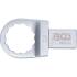 Clé Annulaire 24 mm - Empreinte 14x18 mm - Acier Résistant - Précision et Durabilité - BGS