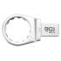 Clé Annulaire 30 mm - Empreinte 14 x 18 mm - Acier Résistant - Précision et Durabilité, Pro - D-Work