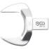 Clé Annulaire 36 mm - Empreinte 14 x 18 mm - Acier Résistant - Précision et Durabilité, Pro - D-Work