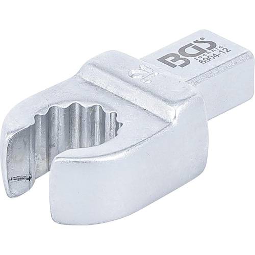 Clé Annulaire Ouverte 12 mm - Empreinte 9 x 12 mm - Acier Résistant - Précision et Durabilité, Pro - D-Work