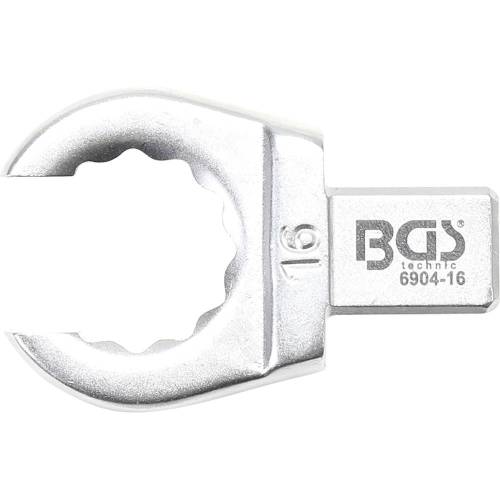 Clé Annulaire Ouverte 16 mm - Empreinte 9 x 12 mm - Acier Résistant - Précision et Durabilité, Zones Difficiles - D-Work